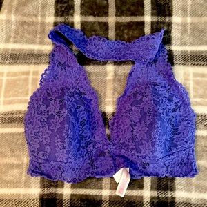 Xhilaration Womens Padded Halter Bralette SizeL  -Violet-